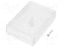 Enclosure  multipurpose, X 59mm, Y 84mm, Z 22mm, ABS