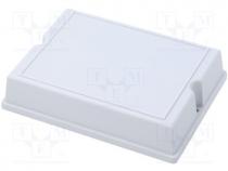 Enclosure  multipurpose, X 127mm, Y 93.5mm, Z 28mm, polystyrene