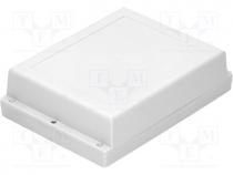 Enclosure  multipurpose, X 116mm, Y 198mm, Z 53mm, polystyrene