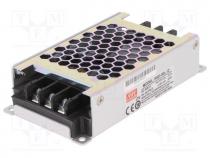 Converter  DC/DC, 30W, Uin 18....72V, Uout 12VDC, Iout 2.5A, 0.25kg