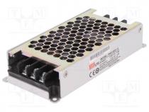 Converter  DC/DC, 60W, Uin 9÷36V, Uout 12VDC, Iout 5A, Case 255