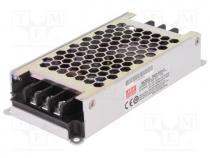 Converter  DC/DC, 60W, Uin 40....160V, Uout 5VDC, Iout 12A, Case 255