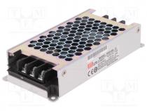 Converter  DC/DC, 60W, Uin 18÷72V, Uout 12VDC, Iout 5A, Case 255