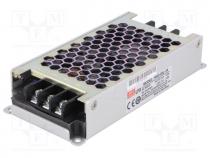 Converter  DC/DC, 60W, Uin 18....72V, Uout 24VDC, Iout 2.5A, Case 255