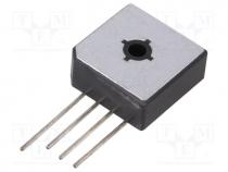 Single-phase bridge rectifier, Urmax 100V, If 35A, Ifsm 400A