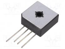 Single-phase bridge rectifier, Urmax 50V, If 25A, Ifsm 400A