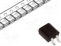 Single phase rectifier bridge, Urmax 380V, If 0.5A, Ifsm 20A