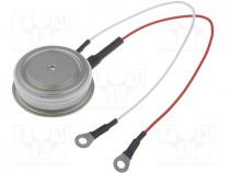 Hockey-puck thyristor, 1.6kV, 750A, 150mA, Ifsm 9.5kA, TO200AB