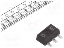 Voltage regulator, LDO, linear, fixed, 9V, 0.15A, SOT89, SMD