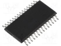 A/D converter, Channels 1, 32bit, 4ksps, 1.65÷3.6V, SSOP28