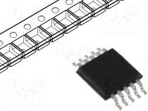 IC  analog switch, switch, Channels 2, MSOP10, 1.65....5.5VDC, 1uA