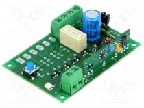 Module  RF, AM receiver, OOK, 433.92MHz, -100dBm, 12VDC, 65x45x18mm