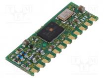 Module  RF, FM transceiver, 868MHz, RS232, -121dBm, 2.4....3.6VDC