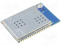 Module  WiFi, 2.4GHz, SPI, -95dBm, 2.8....3.6VDC, 16dBm, Mounting  SMD