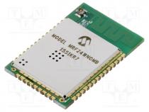 Module  WiFi, 2.4GHz, SPI, -94dBm, 3.15....3.45VDC, 10dBm, 17.8x26.7mm