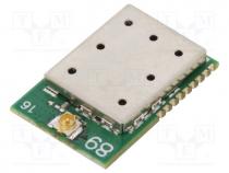 Module  transceiver, GPIO, SPI, -139dBm, 1.8÷3.7VDC, 868MHz, 19dBm