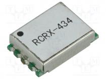 Module  RF, AM receiver, ASK, OOK, 433.92MHz, -108dBm, 4.4....5VDC
