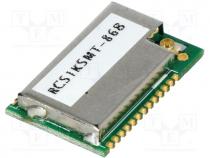 Module  RF, 868-870MHz, -112dBm, 2.2÷3.6VDC, 20dBm, Mounting  SMD