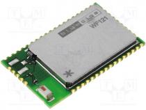 Module  WiFi, 2.4GHz, Ethernet, GPIO, I2C, SPI, UART, USB OTG, -91dBm