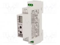 Timer, Range 0,01s....100h, NO x2, 24....250VAC, 24....250VDC, DIN, PIN 6