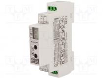 Timer, Range 0,01s÷100h, NO x2, 24÷250VAC, 24÷250VDC, DIN, PIN 6