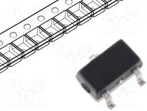 Transistor  N-MOSFET, unipolar, 60V, 0.00015A, 0.33W, SOT23