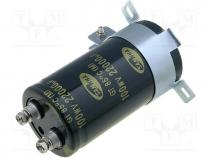 Capacitor  electrolytic, 22000uF, 100VDC, Ø51x100mm, 20%, 2000h