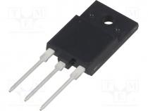 Transistor  N-MOSFET, unipolar, 1500V, 1.6A, 63W, TO3PF