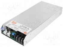 Converter  DC/DC, 1008W, Uin  19÷72V, Uout  48VDC, Iout  21A, 1940g