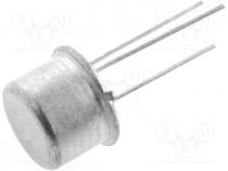 Transistor  NPN, bipolar, 60V, 1A, 0.8/4W, TO39