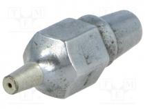 Nozzle  desoldering, 0.7x2.5mm, for WEL.DSX80 desoldering iron