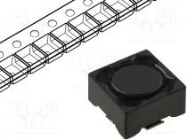 Inductor  wire, SMD, 820uH, 200mA, 5.2, 7.3x7.3x4.5mm, 20%