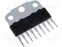 Integrated circuit, video amplifier SIP9