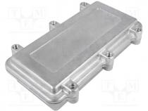 Enclosure  multipurpose, X 96mm, Y 192mm, Z 45mm, aluminium, IP67