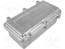 Enclosure  multipurpose, X 96mm, Y 192mm, Z 67mm, aluminium, IP67