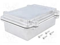 Enclosure  multipurpose, X 112mm, Y 152mm, Z 55mm, aluminium, IP67