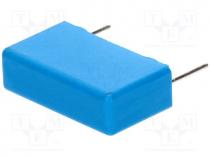 Capacitor  polypropylene, 470pF, 15mm, 5%, 5.5x10.5x18mm, 2000VDC