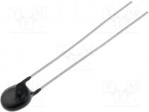 NTC thermistor, 1.5k, THT, 3950K, -55....125C, 500mW, Ø6.5mm