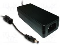 Pwr sup.unit  switched-mode, 9VDC, 6A, Out 5,5/2,1, 54W, 90....264VAC