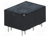 Relay  electromagnetic, SPST-NO + SPST-NC, Ucoil  12VDC, 8A/30VDC