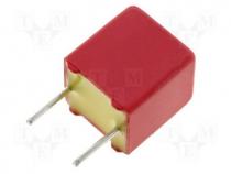 Capacitor  polypropylene, 150pF, 5mm, 2.5%, 4.5x6x7.2mm, 1kV/s