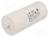 Capacitor  motors, run, 60uF, 400VAC, Ø50x117mm, -25....85C, 5%