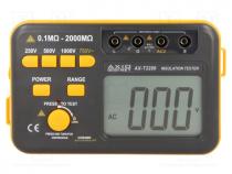 Meter  insulation resistance, LCD (1999),with a backlit