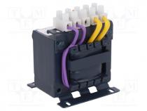 Transformer  mains, 50VA, 230VAC, 48V, Leads  terminal block, 1kg