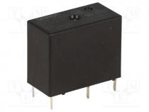 Relay  electromagnetic, SPST-NO, Ucoil  12VDC, 10A/250VAC, 200mW