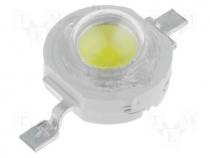 Power LED, white cold, 140, 700mA, P  3W, 200lm, 3.5÷4.5V