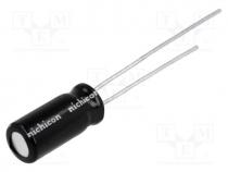 Capacitor  electrolytic, bipolar, THT, 33uF, 16VDC, Ø5x11mm, 20%