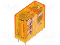Relay  electromagnetic, SPDT, Ucoil  48VAC, 10A/250VAC, 10A/30VDC
