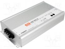 Power supply  switched-mode, modular, 600W, 48VDC, 6.2÷12.5A, 96%