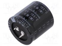 Capacitor  electrolytic, THT, 560uF, 450VDC, Ø35x35mm, 20%, 2000h